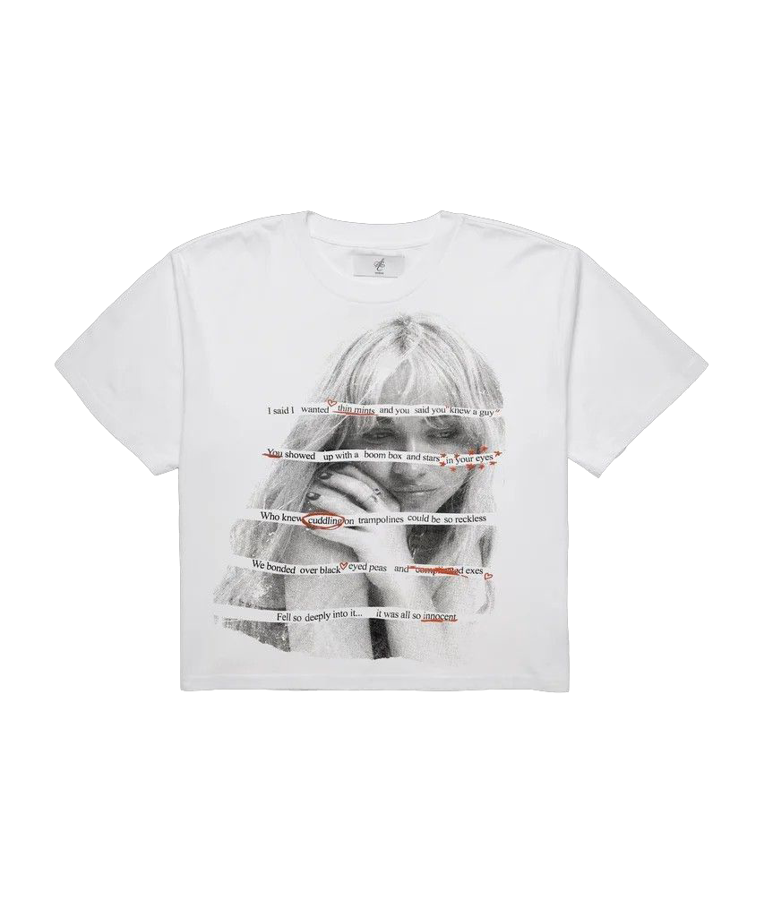 emails i can’t send “Because I Liked a Boy” Crop Tee