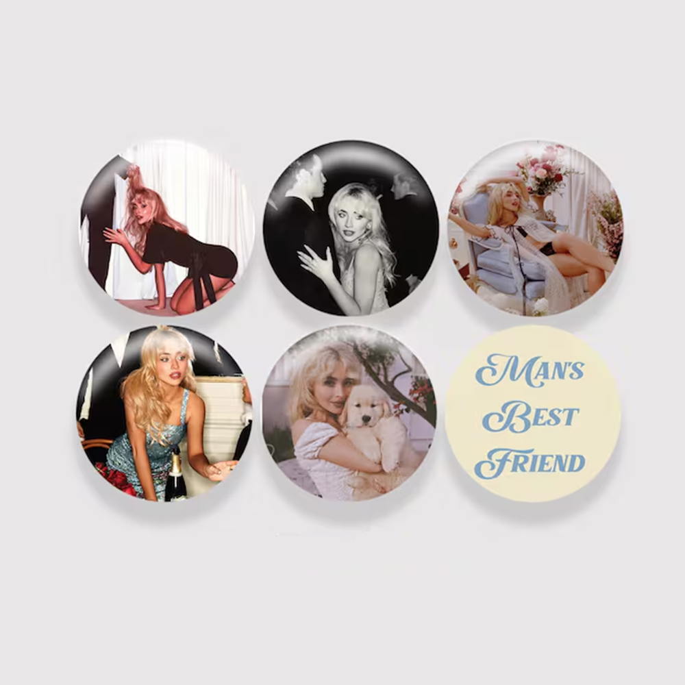 SC 1.25-inch Pin Button Badge Set