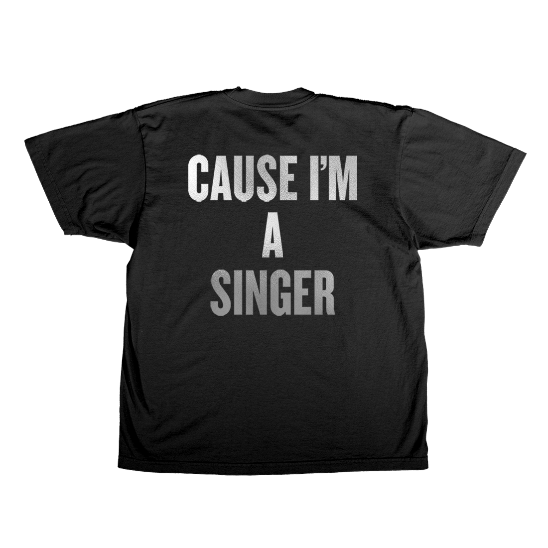 I'm working late black t-shirt