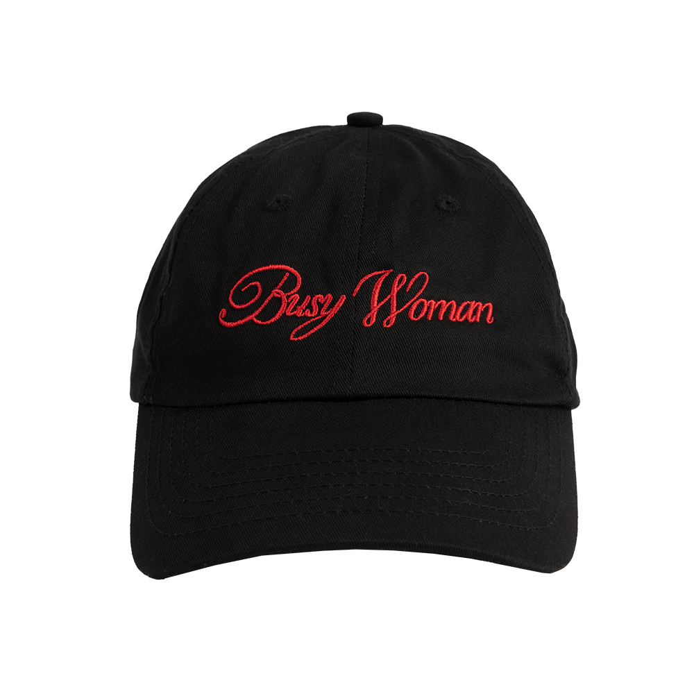 busy woman hat