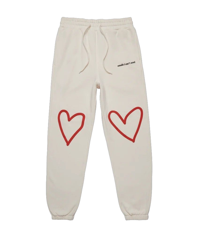 Heart sweatpants