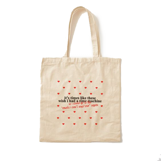 Time Machine Cotton Tote Bag