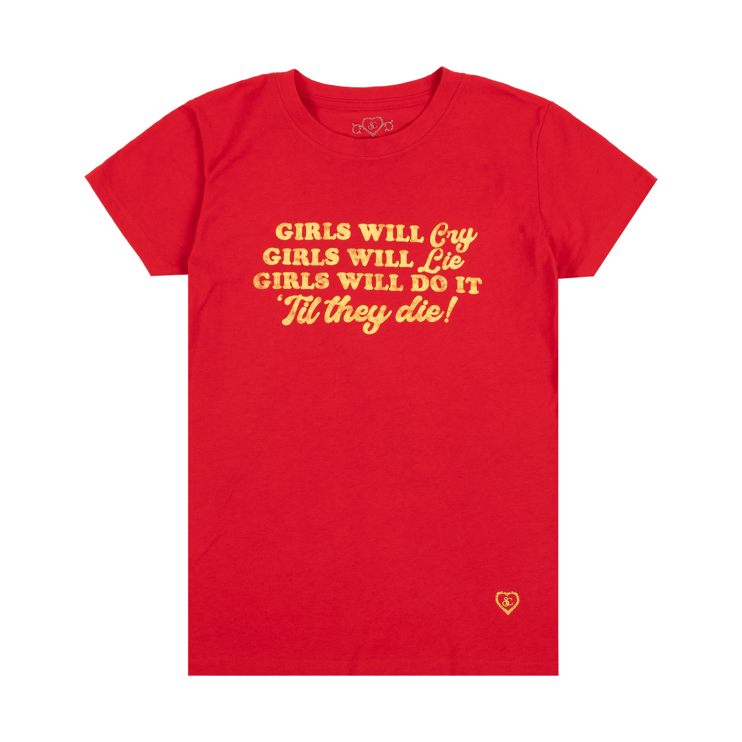 Girls Will Cry Baby Tee