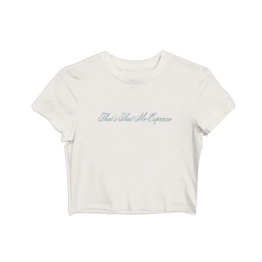 that's that me crop tee