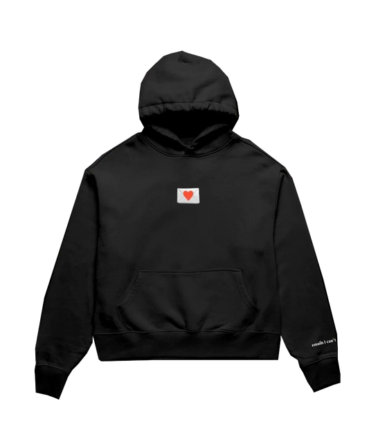 emails i can't hooded sweatshirt