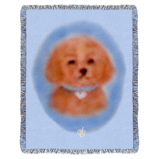 Man's Best Friend Woven Blanket