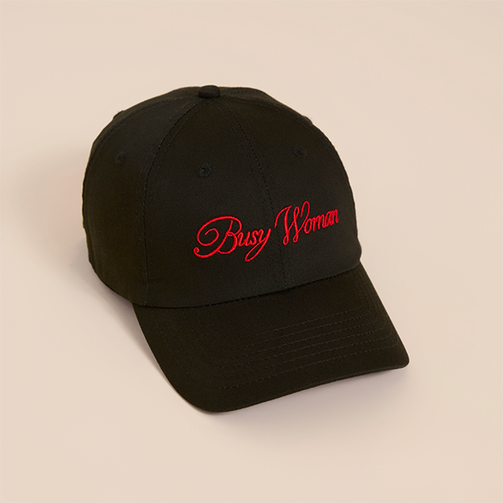 busy woman hat